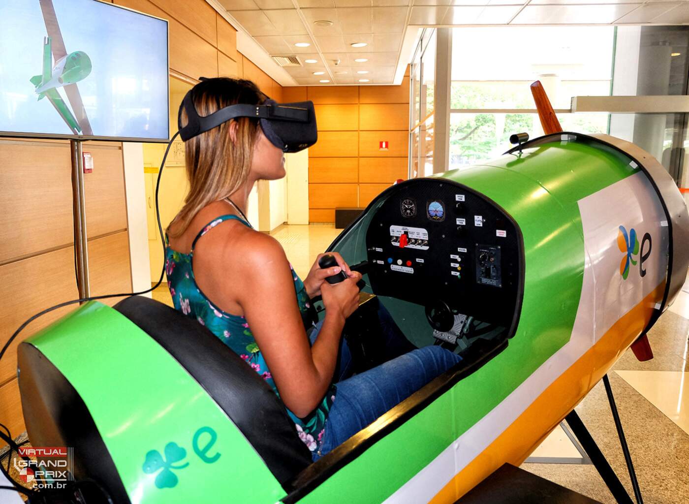 Simulador Avião VR @ E-Dublin XP 2019