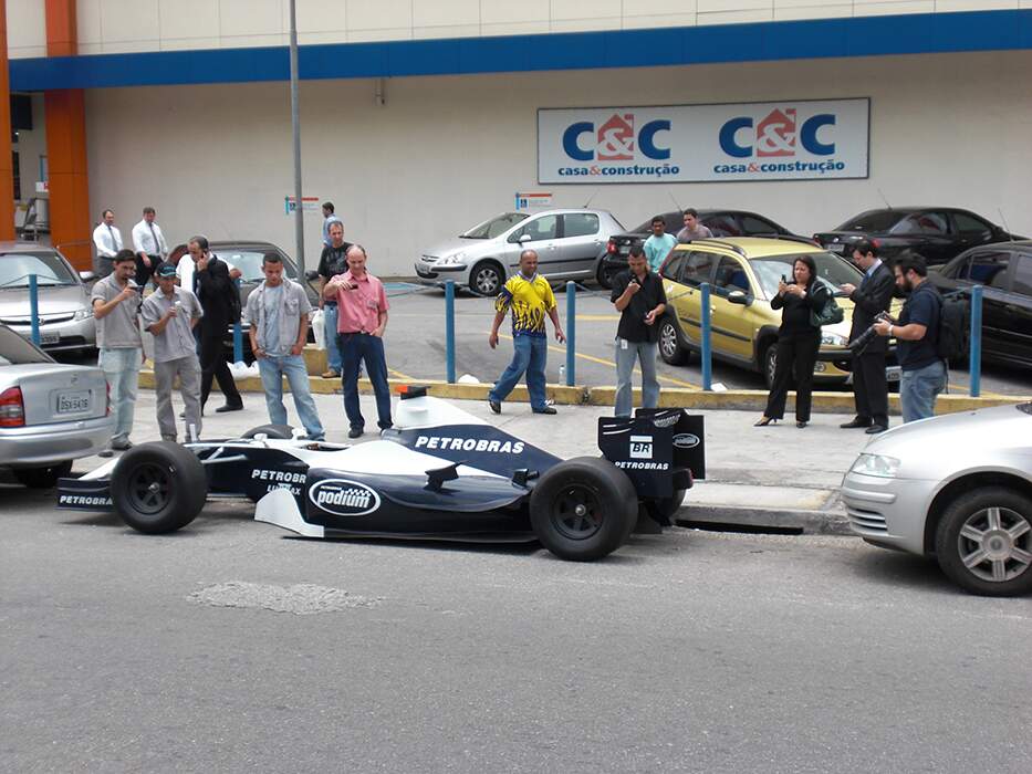 Fórmula 1 réplica exposição nas ruas (3)