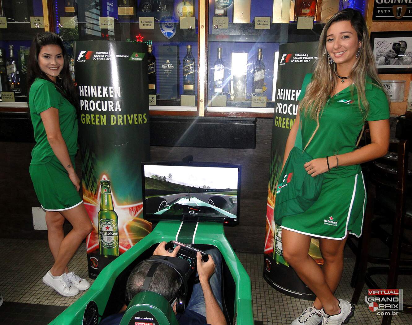Simuladores F1 VR Heineken @ GP Brasil F1