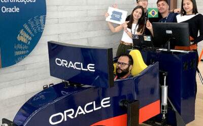 Simulador F1 MOTION Oracle @ Racing To The Cloud