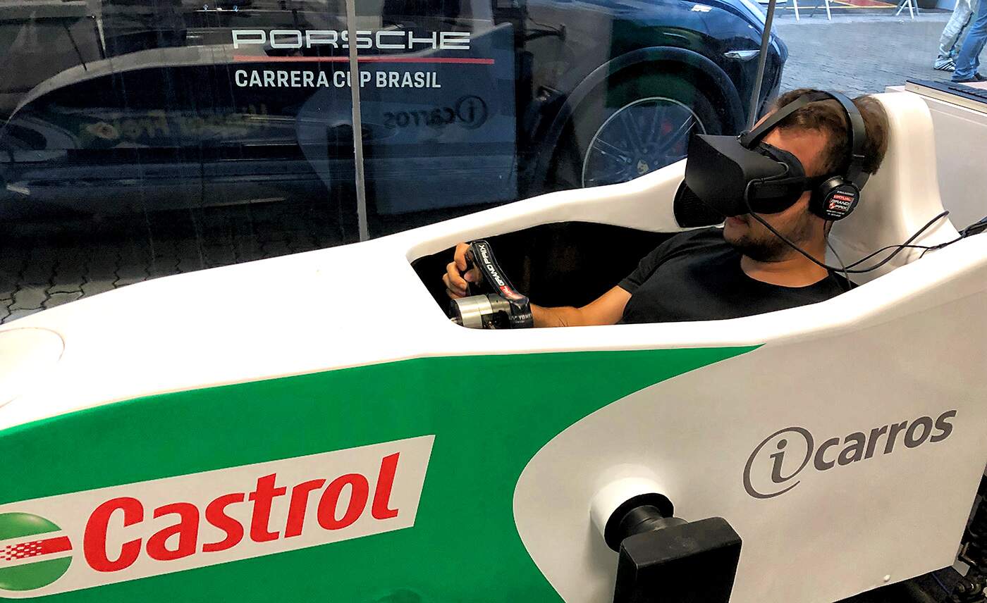 Simulador Motion VR @ Porsche Cup / Interlagos SP