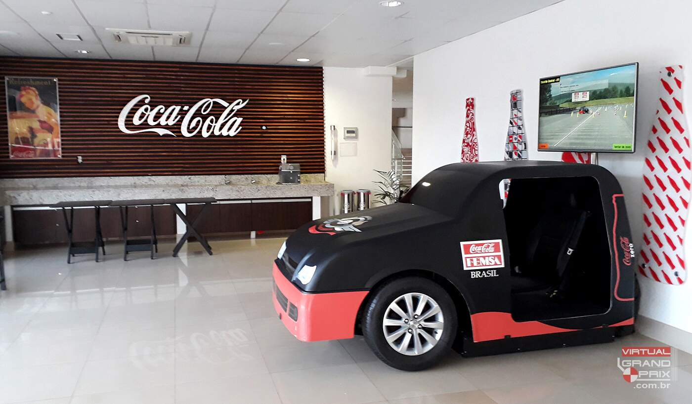 Simulador Real Car Coca-Cola @ SIPAT 2018 / Itabirito MG