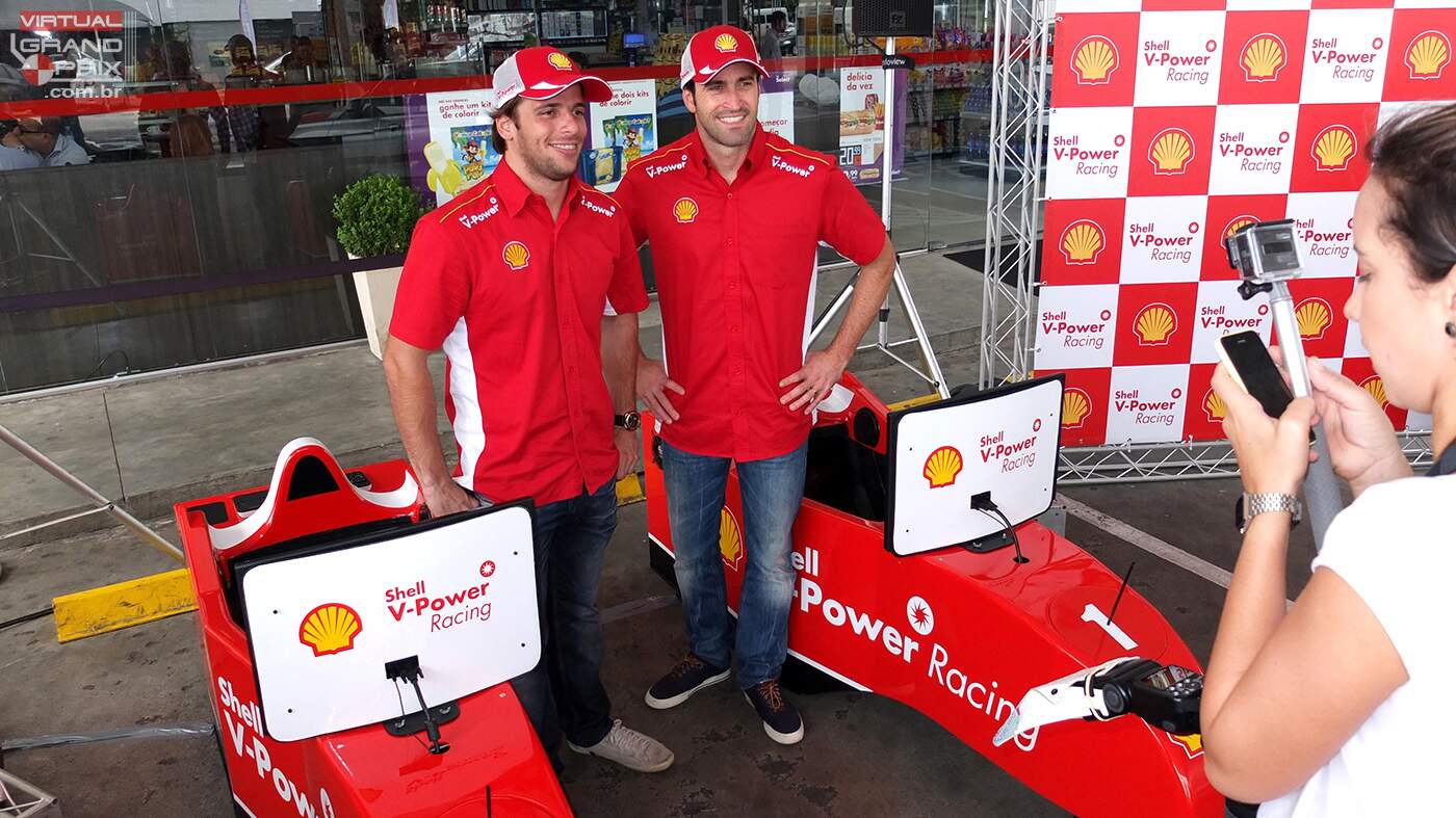 Simuladores de Formula 1 | Lançamento Shell V-Power Racing Rio de Janeiro