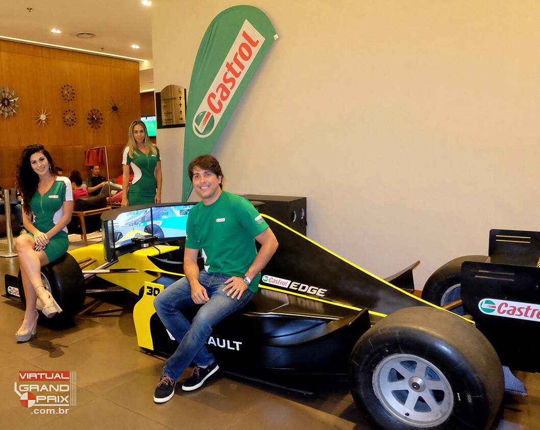 Simulador F1 Castrol @ Corporativo GP Brasil