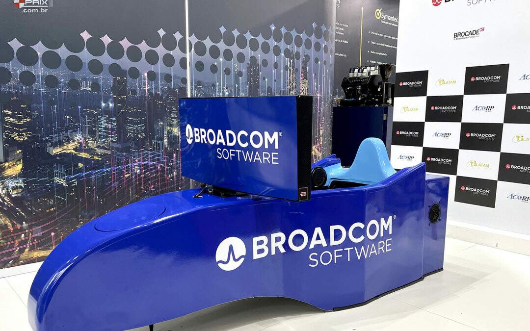 Simulador Cockpit F1 Broadcom @ Febraban Tech 2022