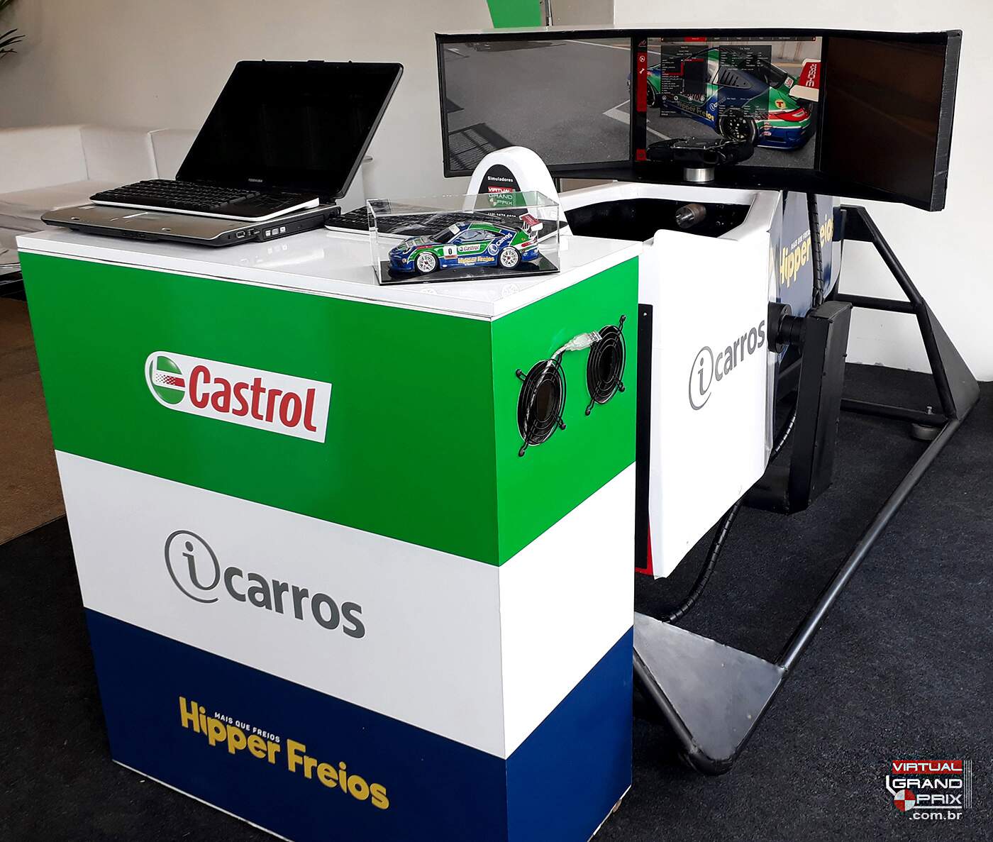 Simulador Cockpit Motion @ Porsche GT3 Cup Challenge