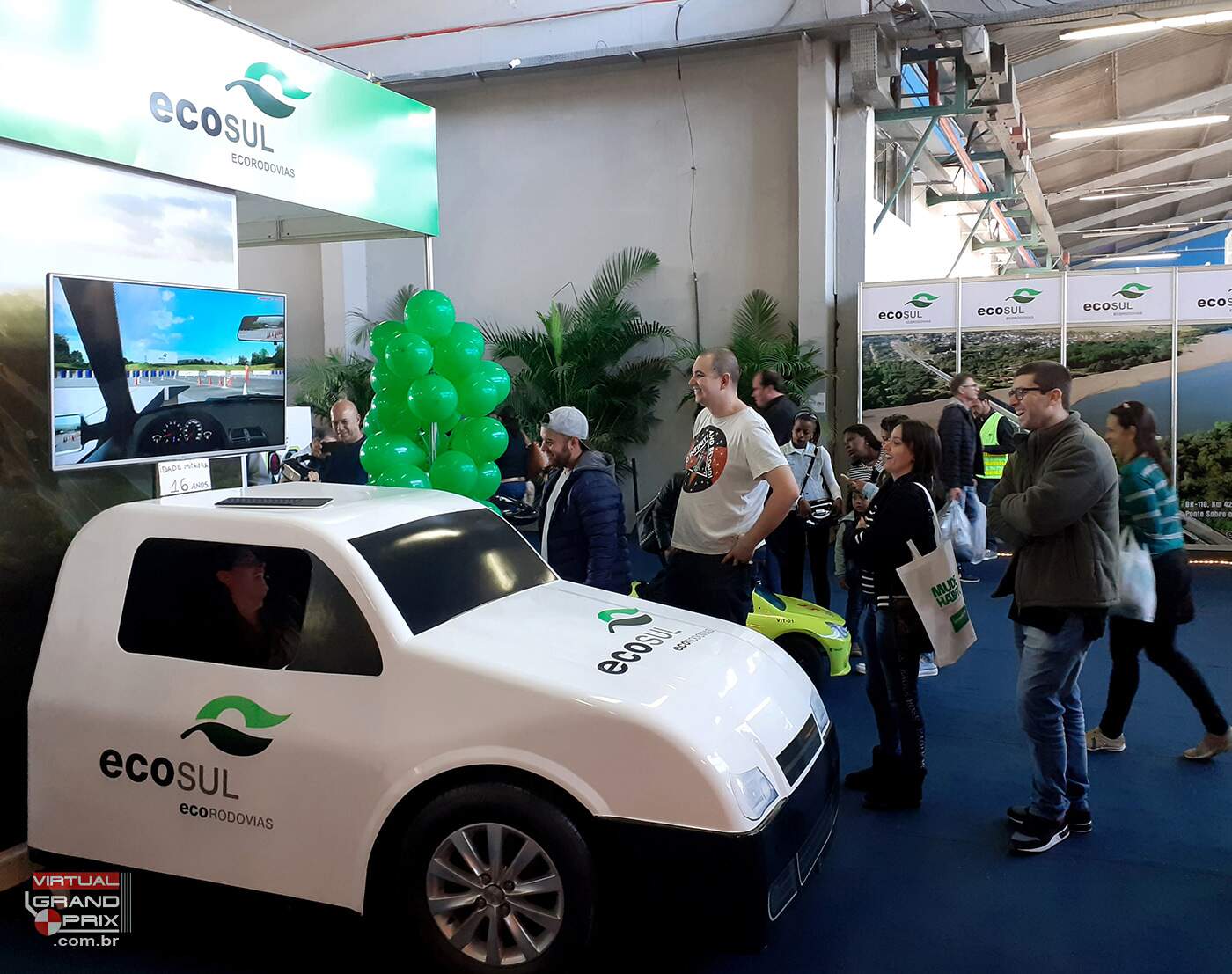 Simulador Real Car EcoSul @ Fenadoce 2019