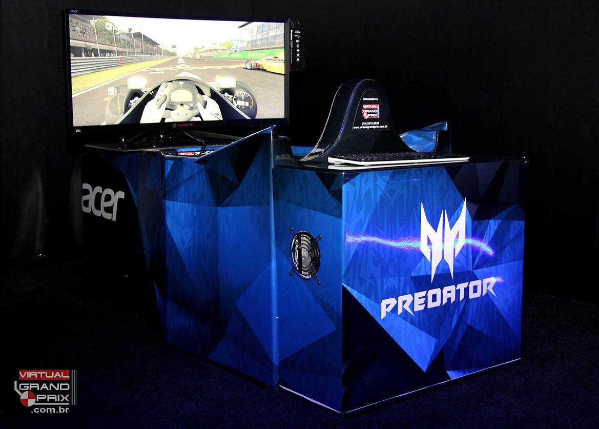 Simulador Cockpit ACER @ Brasil Game Show