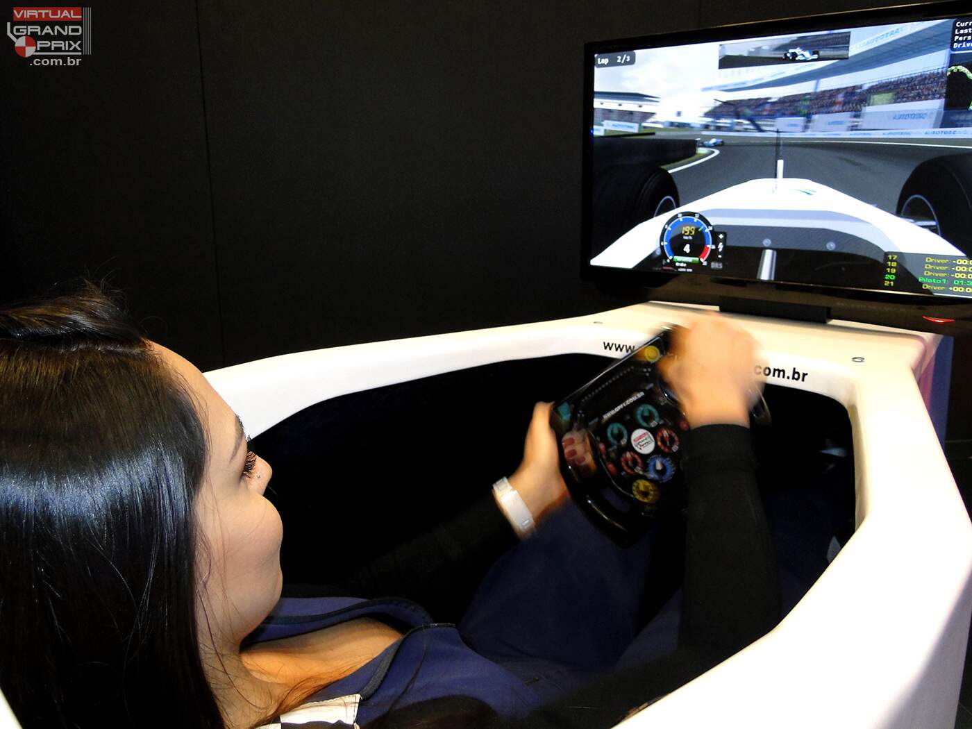 Simulador F1 Autotrac @ ABAD 2016