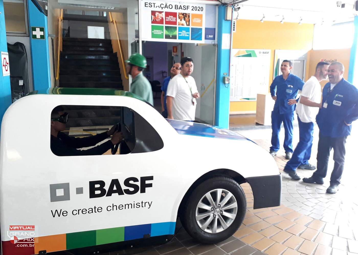 Simulador Real Car BASF @ SIPAT 2019