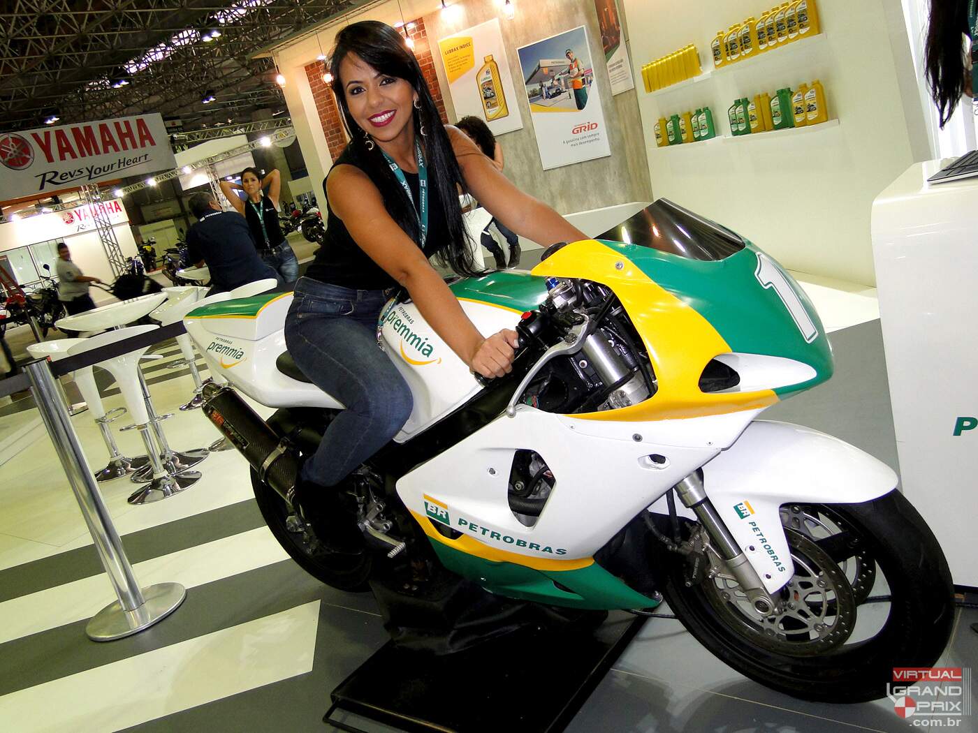 Simulador Motovelocidade Petrobras @ Salão Moto Brasil RJ