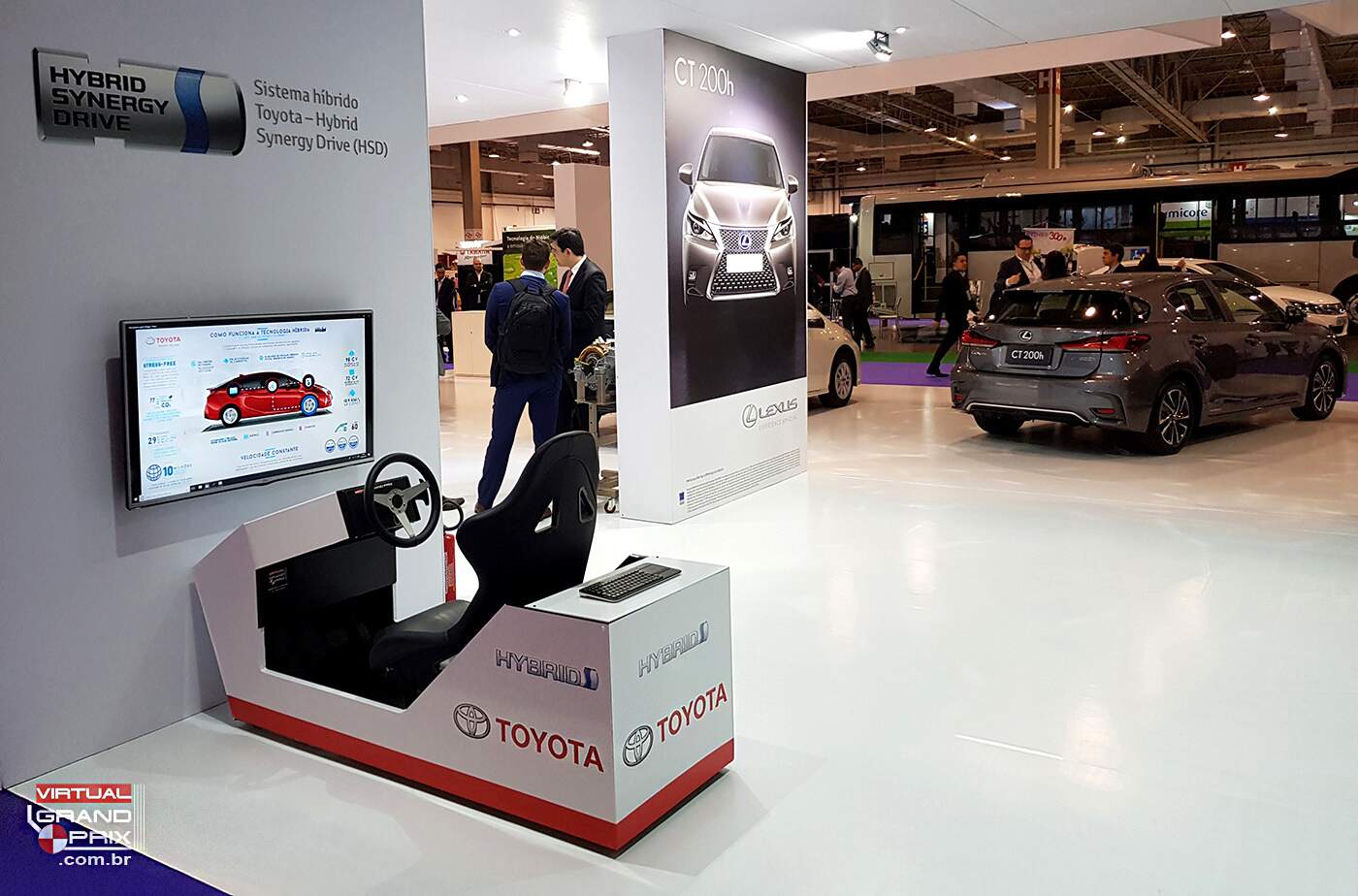 Simulador Flex Toyota @ Salão do Veículo Elétrico