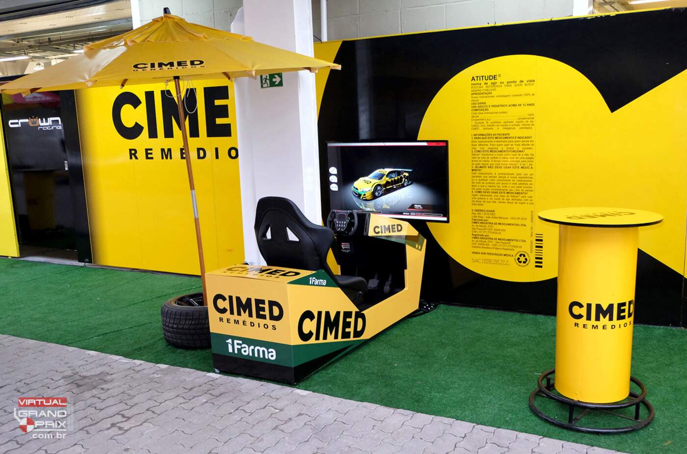 Simulador Stock-Car CIMED @ Corrida do Milhão SP - 01