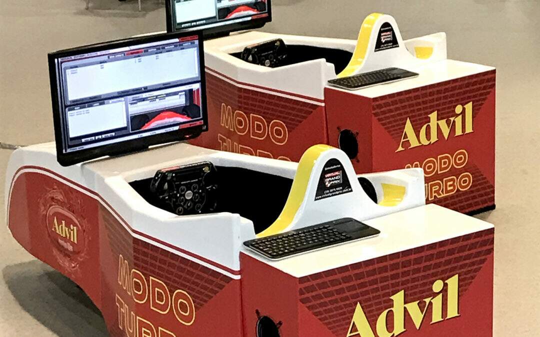 Simuladores Cockpit F1 ADVIL @ Endomarketing – RJ