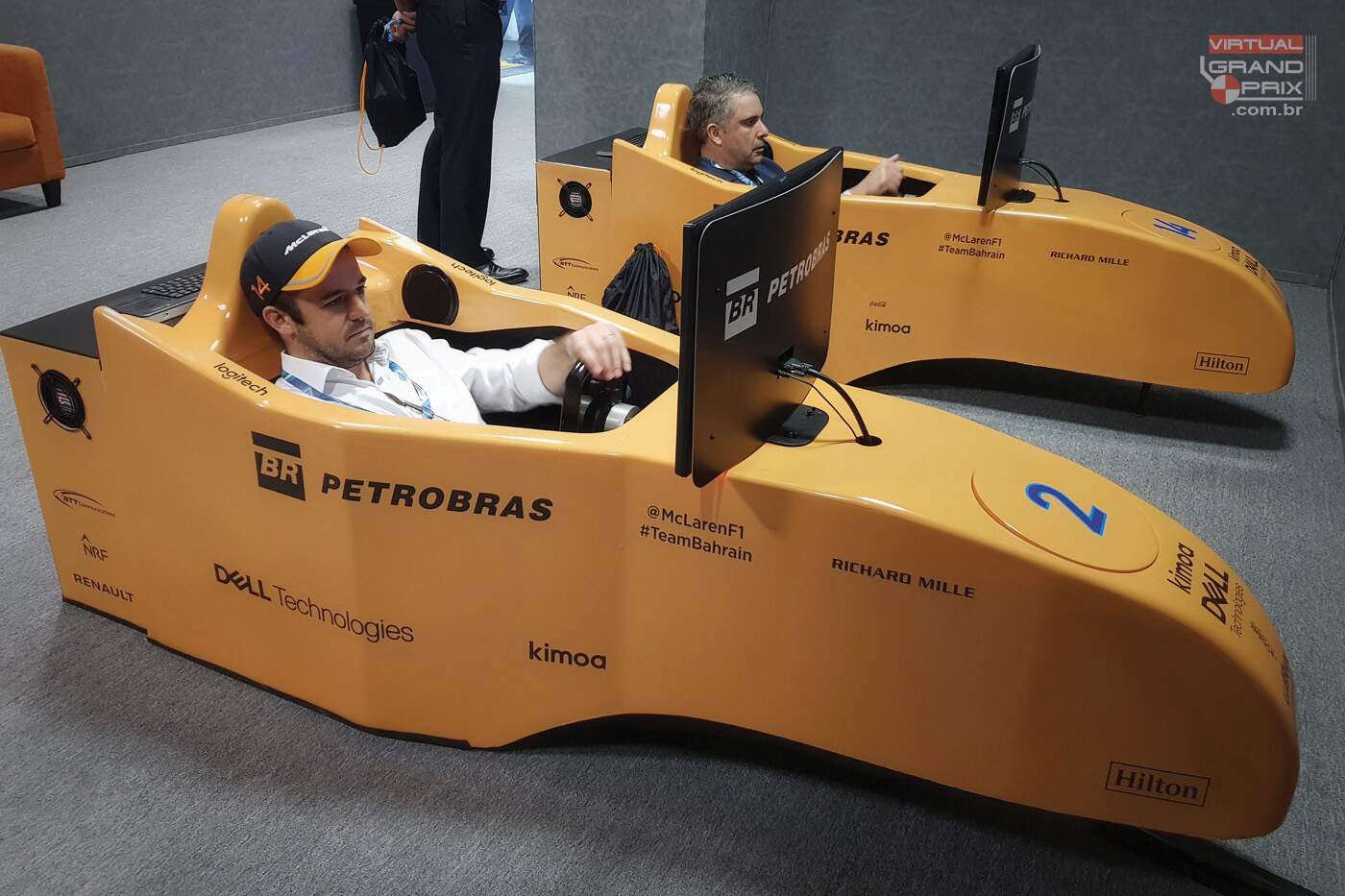 Simuladores F1 McLaren / Petrobras @ GP Brasil F1