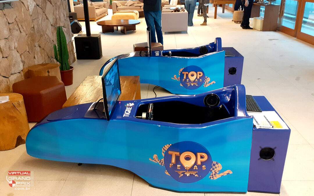 Simuladores Cockpit F1 @ TOP Feras Tigre # Autódromo VeloCitta