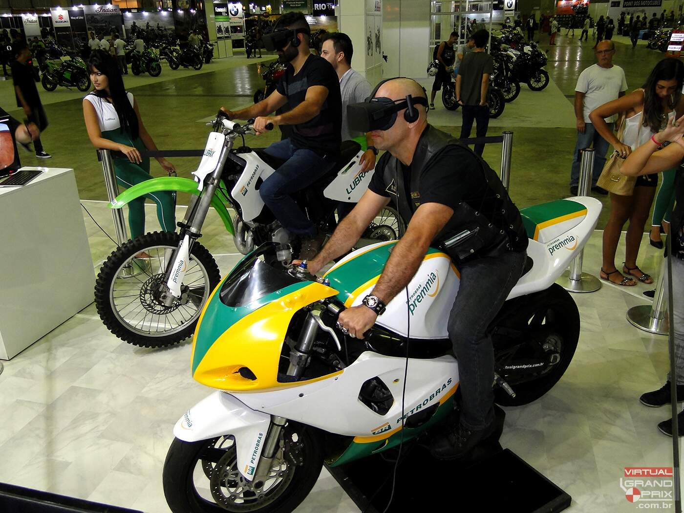Simuladores de Moto VR @ Salão Moto Brasil – Petrobras