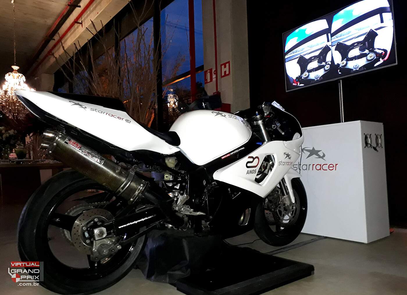 Simulador MotoGP VR @ Festa 20 Anos Star Racer